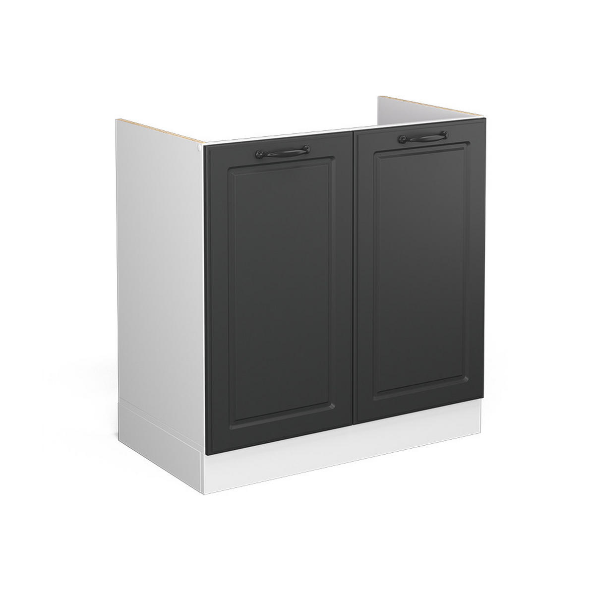 KUCHYŇSKÁ DVÍŘKA R-Line Antracitový venkovský dům - antracitová, kompozitní dřevo (79.2/71.3/1.6cm) - Vicco