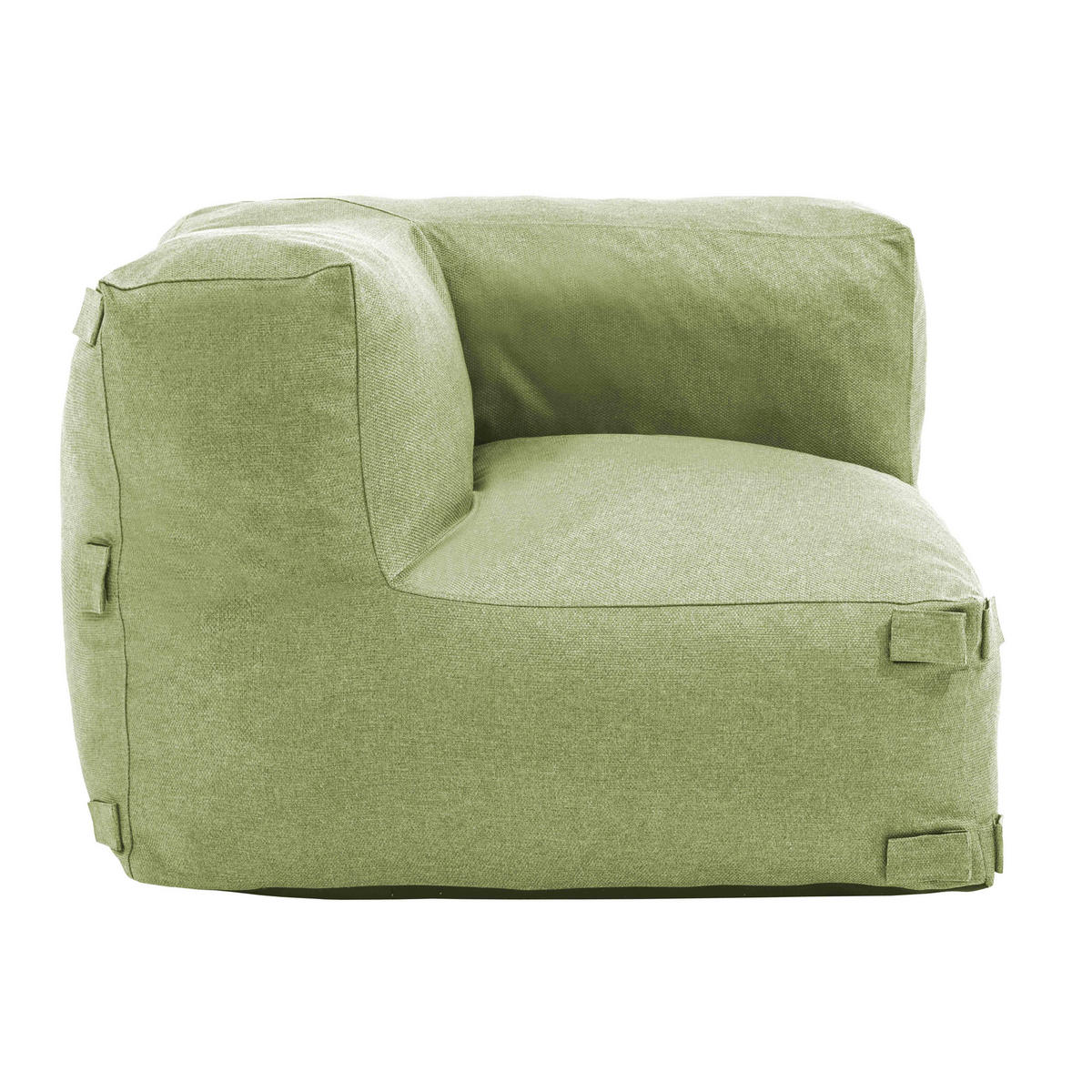 GARTENSOFA mit 8 Sitzplätzen, Kaktusgrünen - Grün, Textil (85/65/680cm) - Oviala
