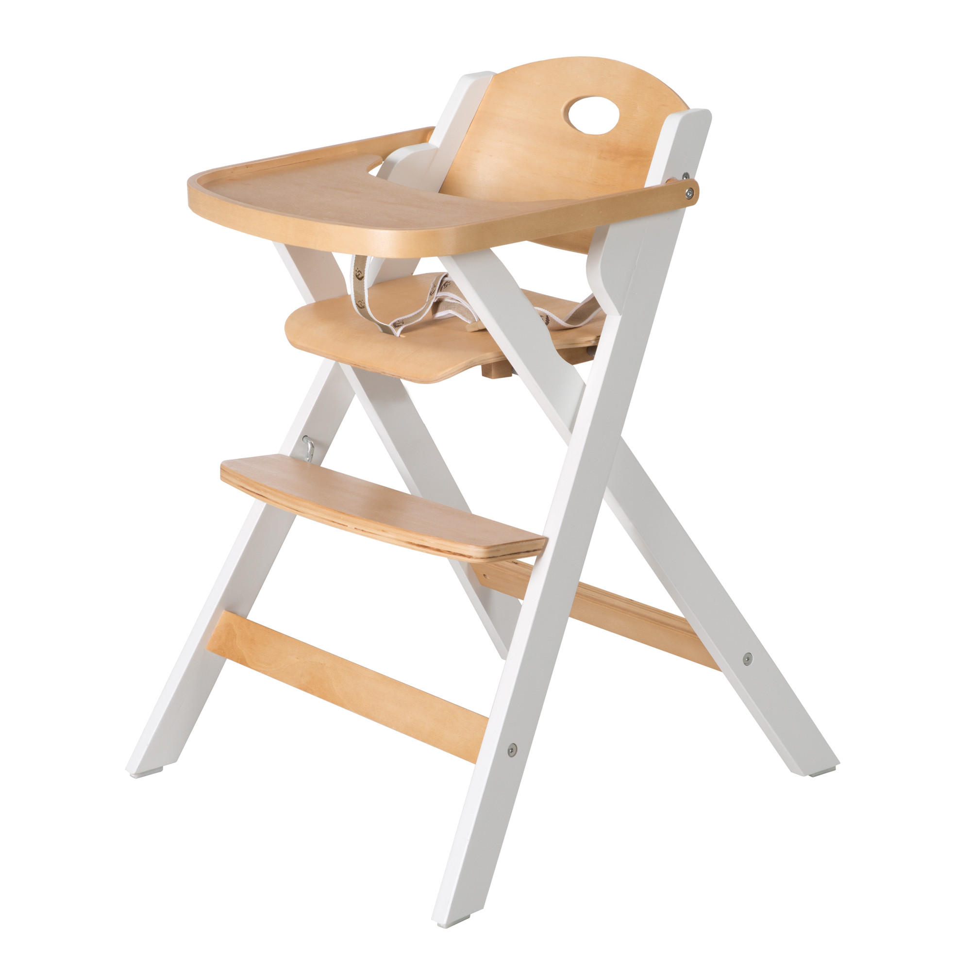 KLAPPHOCHSTUHL Bicolor - Naturfarben, Holzwerkstoff (58/79/59cm) - Roba