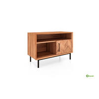KOMMODE LEON Kernbuche - Kernbuche, Holz (97/65/45cm) - byoak