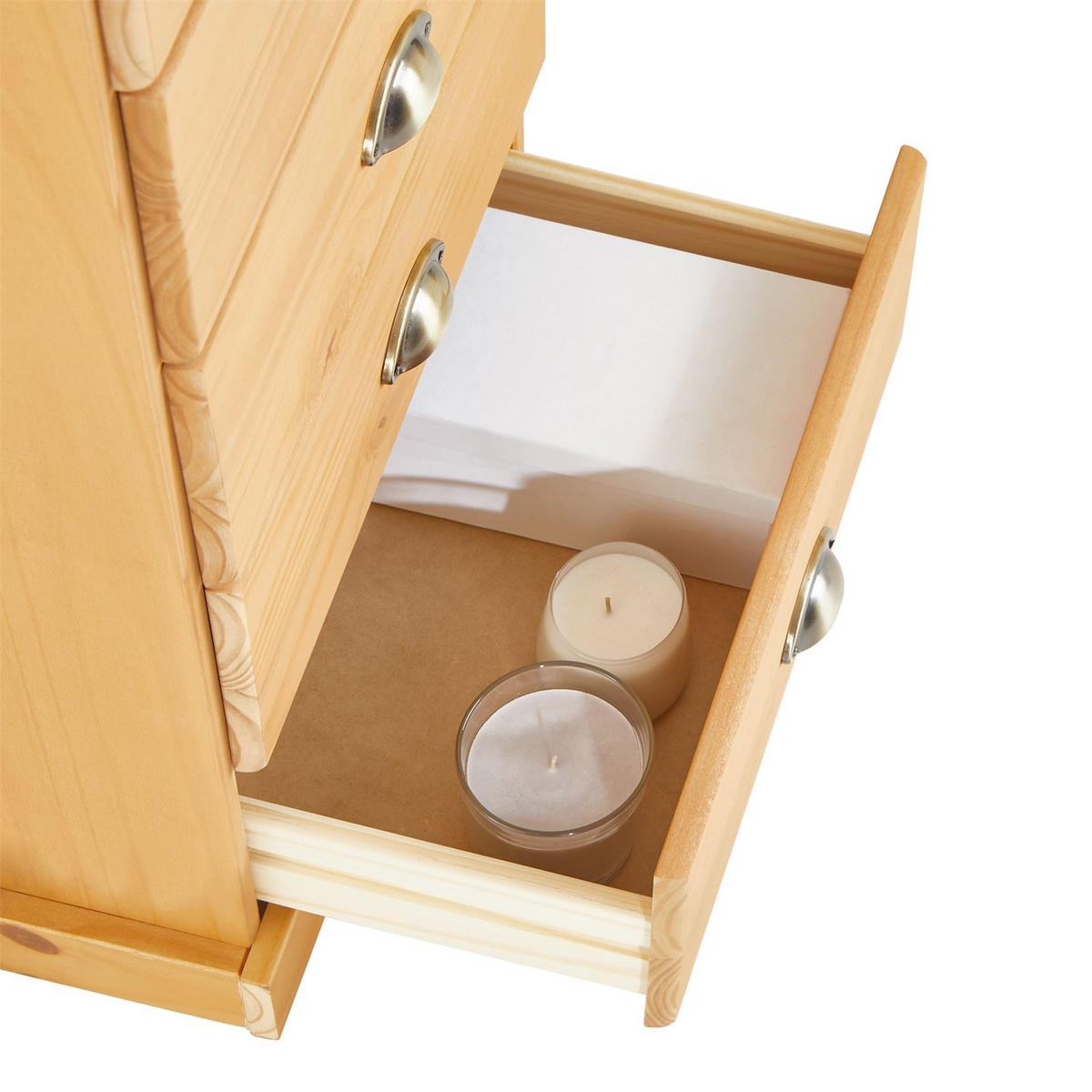 KOMMODE PARIS - Braun, Holz (48/95/39cm) - IDIMEX