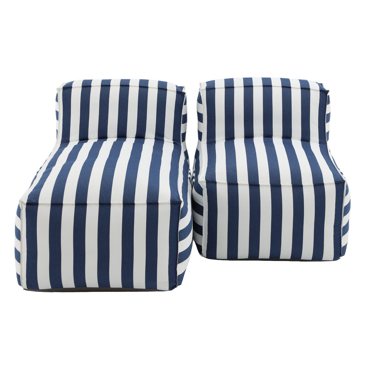 GARTENLOUNGE-SET SOFT SET 1 Blau - Blau, Textil - Muffo