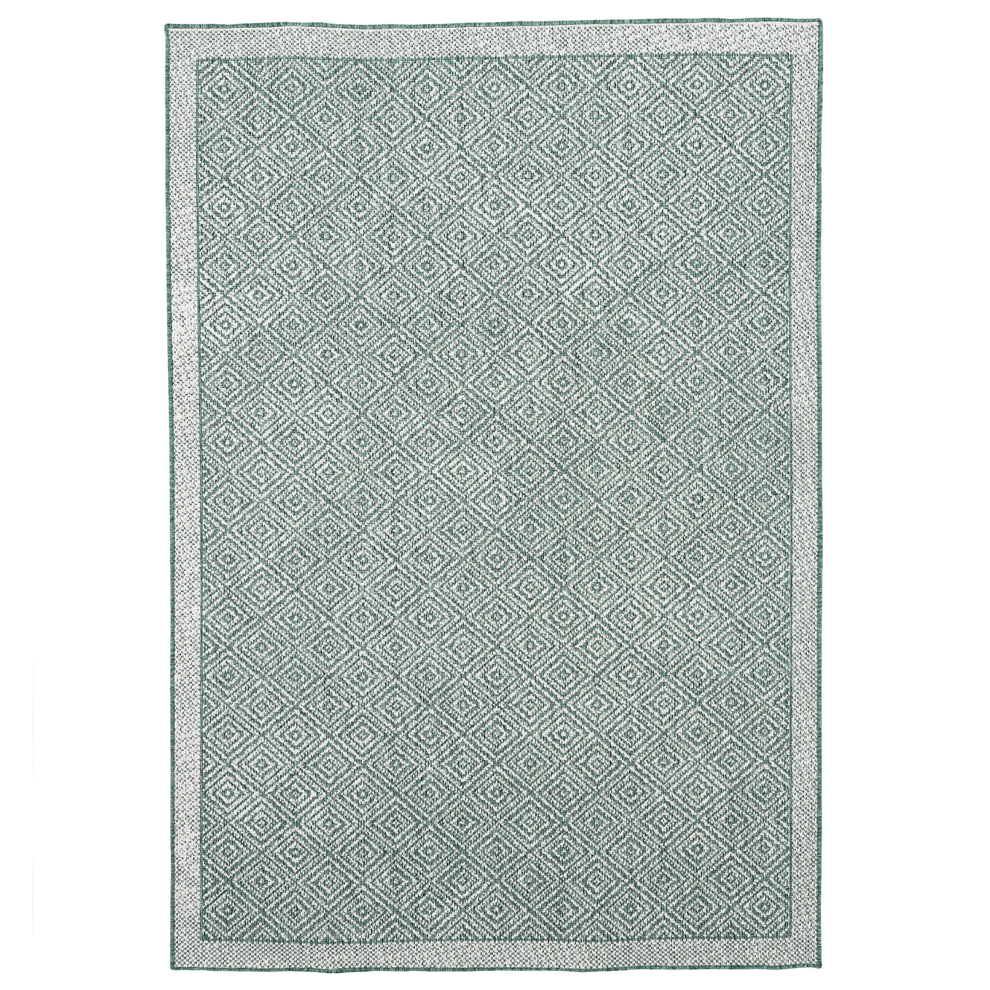 IN & OUTDOOR TEPPICH HAMPTON MELIERT - Grün, Textil (80/150cm) - Pergamon