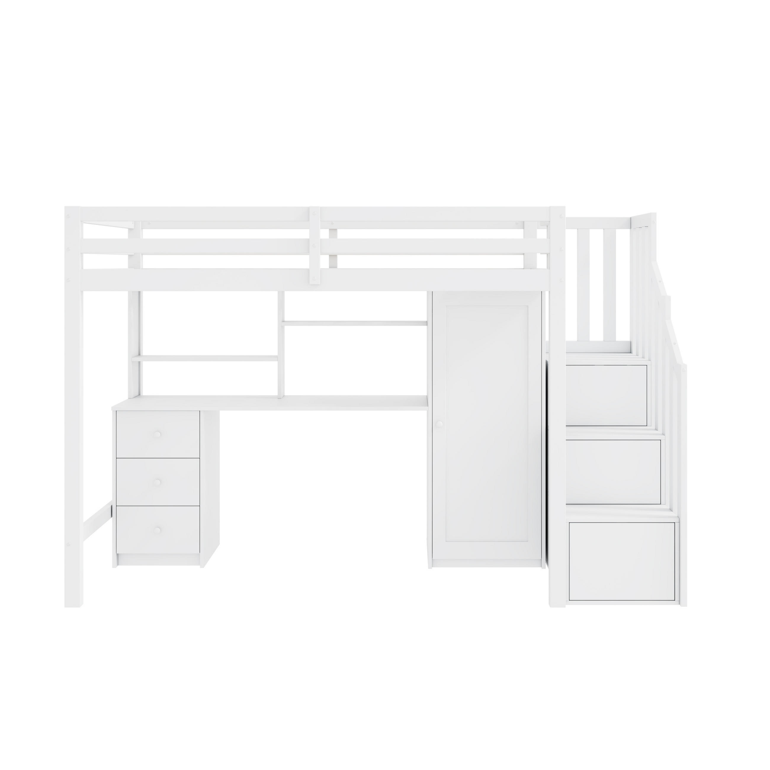 HOCHBETT 90/200 cm Weiß - Weiß, Holz - Raumix