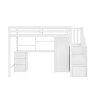 HOCHBETT 90/200 cm Weiß - Weiß, Holz - Raumix