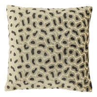 DEKOKISSEN Mirelle Grau 45/45/8 cm - Grau, Textil (45/45cm) - Unique Living