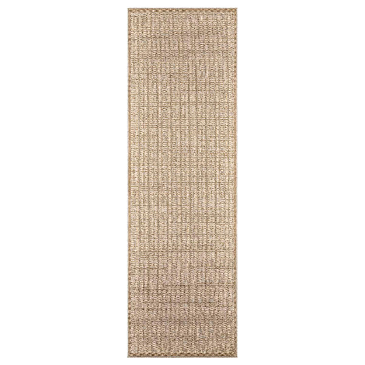 OUTDOOR-TEPPICH 791 Braun Wetterfest 80x250 cm - Braun, Textil (80/250cm) - carpet city