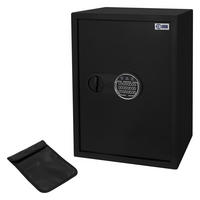 TRESOR 43L - Schwarz, Metall (31/50/35cm) - ECD-Germany