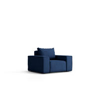 GARTENSESSEL SONNE Marineblau - Blau, Holz (115/73/88cm) - Kaiser Möbel