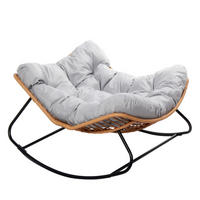 SESSEL Canggu Braun - Braun, Metall (102/50/75cm) - Concept Usine