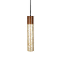PENDELLEUCHTE Beam - Beige, Holz (65/12/65cm) - Dutchbone