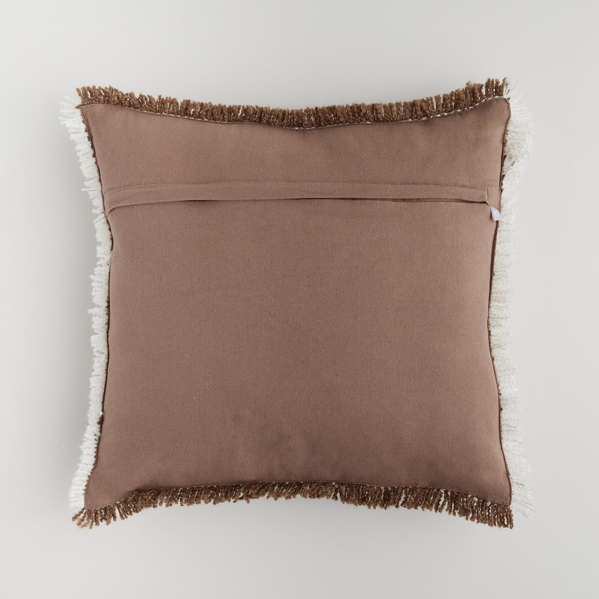 KISSENBEZUG Roiz - Dunkelbraun, Textil (45/45cm) - home&you