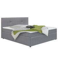 BOXBETT - Dunkelblau, Holzwerkstoff (140/200cm) - home24