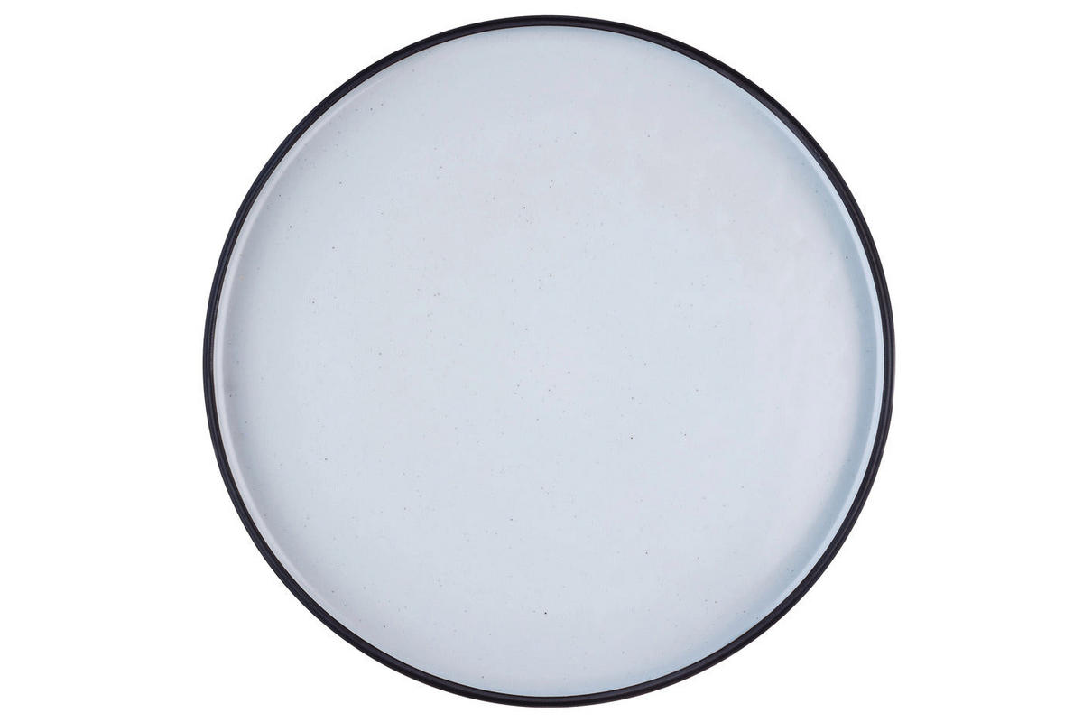 SERVIERPLATTEN Gourmet Ø33cm - 2er-Set - Onyx - Schwarz, Keramik (33/3/33cm) - Björn