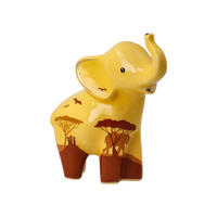 DEKOFIGUR Elephant - Mukkoka, Porzellan, Sand, 15.5 cm - Beige, Keramik (7/15.5/13.5cm) - Goebel