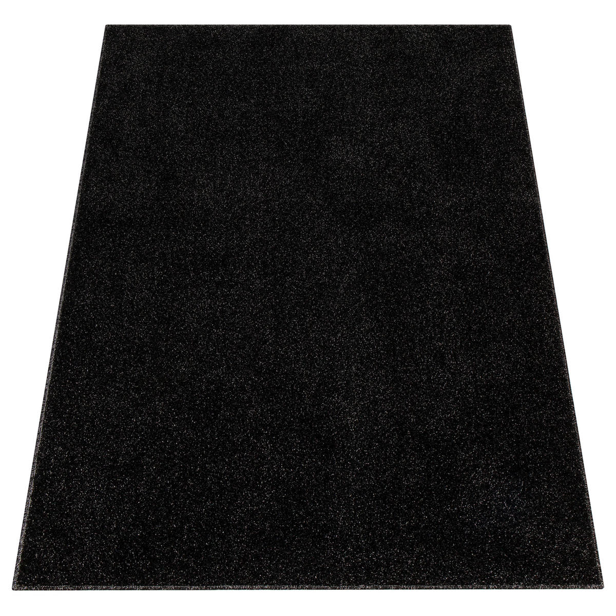TEPPICH NOYAN Schwarz 300/400 cm - Schwarz, Kunststoff (300/400cm) - Tapiso