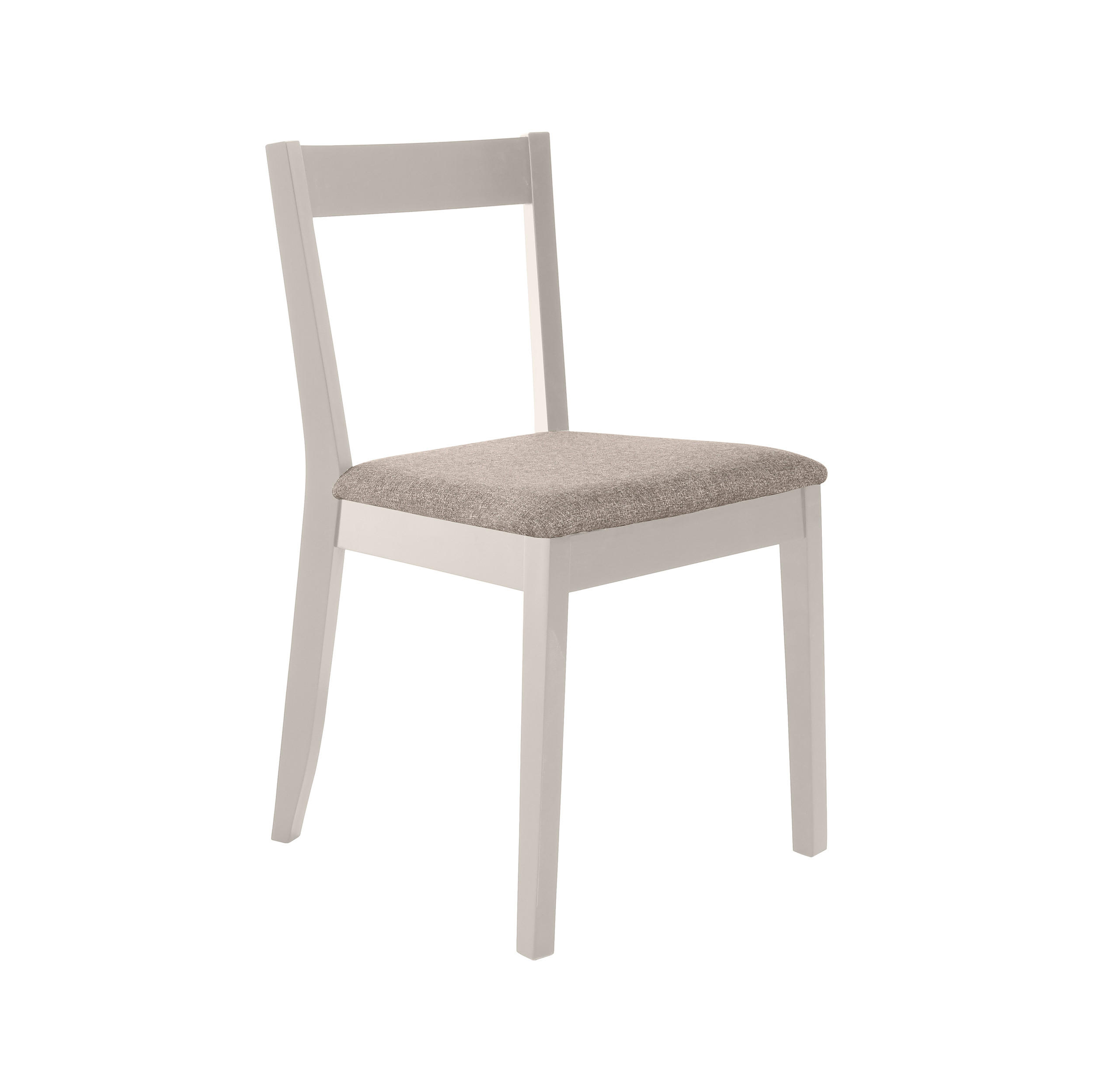 Beautysofa Stuhl Beige 45x84x45 cm