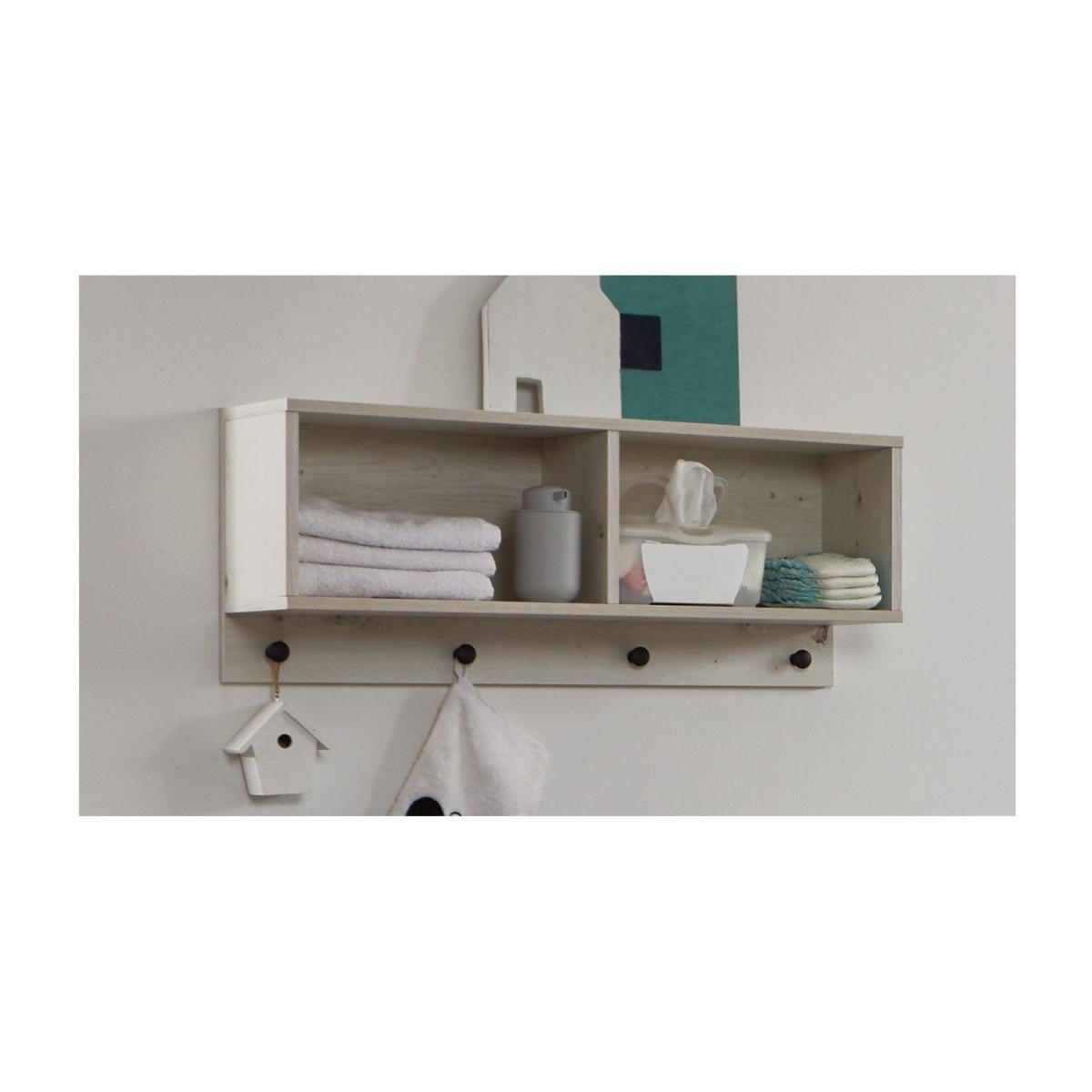 WANDREGAL Lavea 78/32/20 cm White Oak - Weiß, Holzwerkstoff (78/32/20cm) - arthur berndt