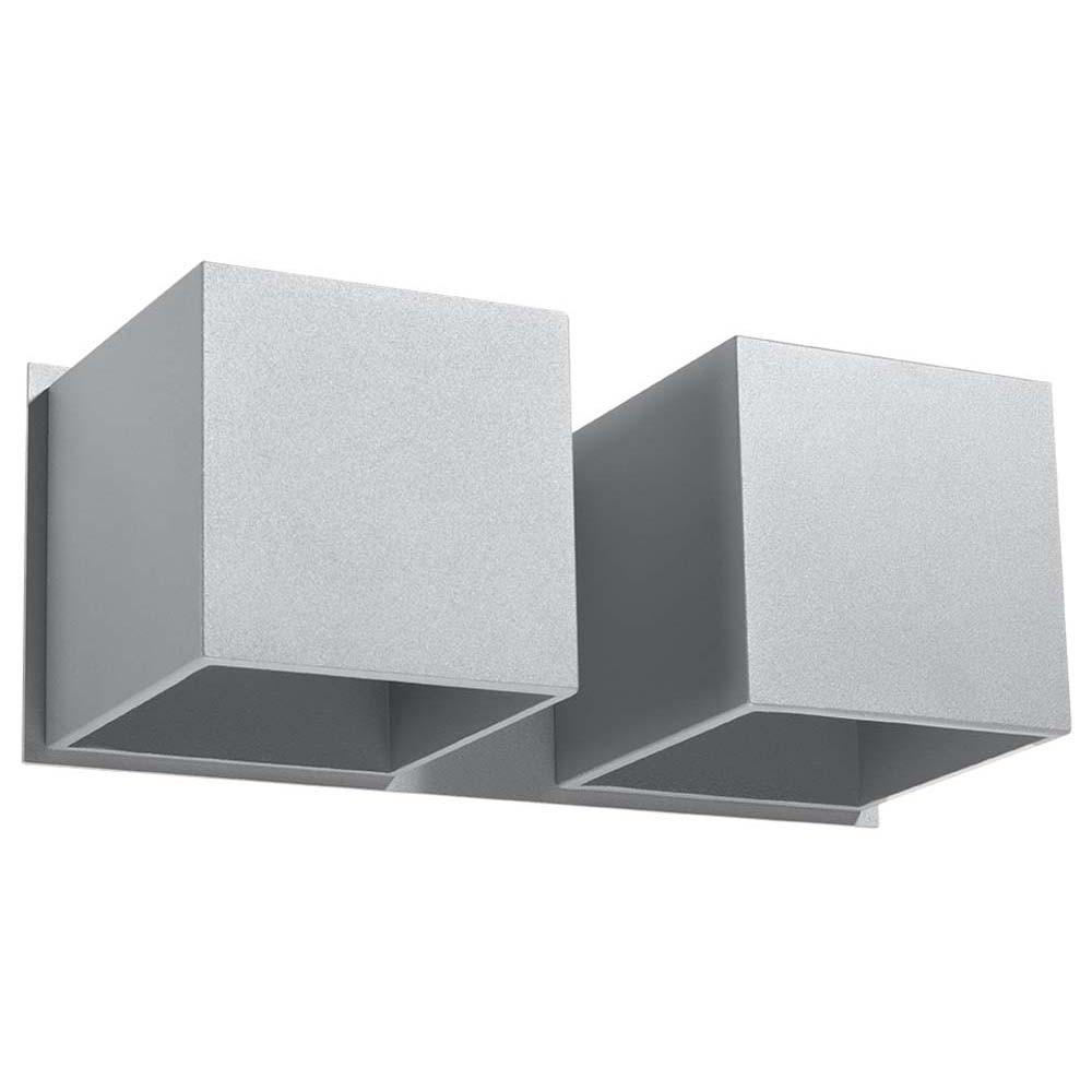 Sollux Lighting Led Grau 12x26x12 cm