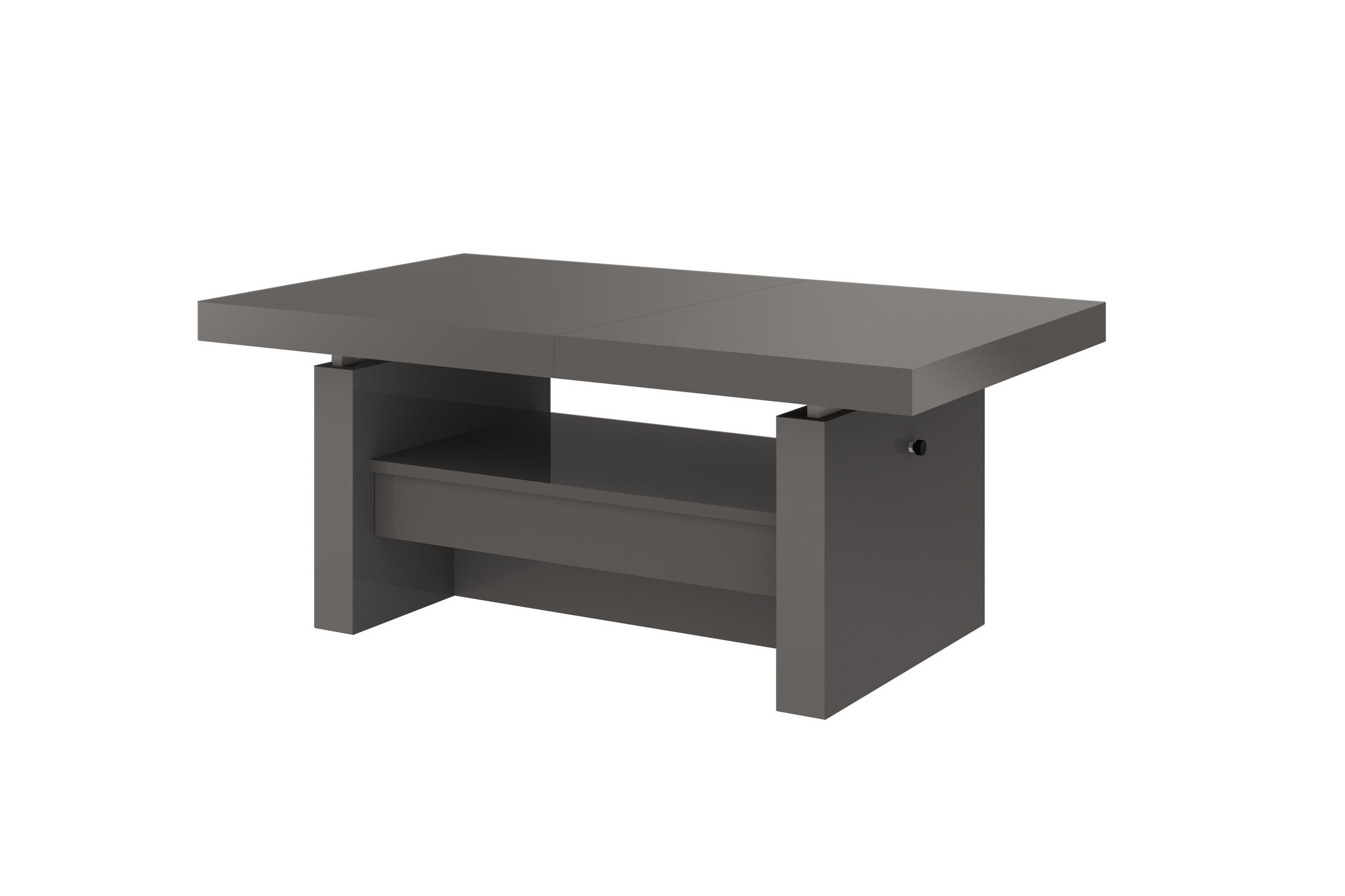designimpex Couchtisch Grau 120x50x70 cm