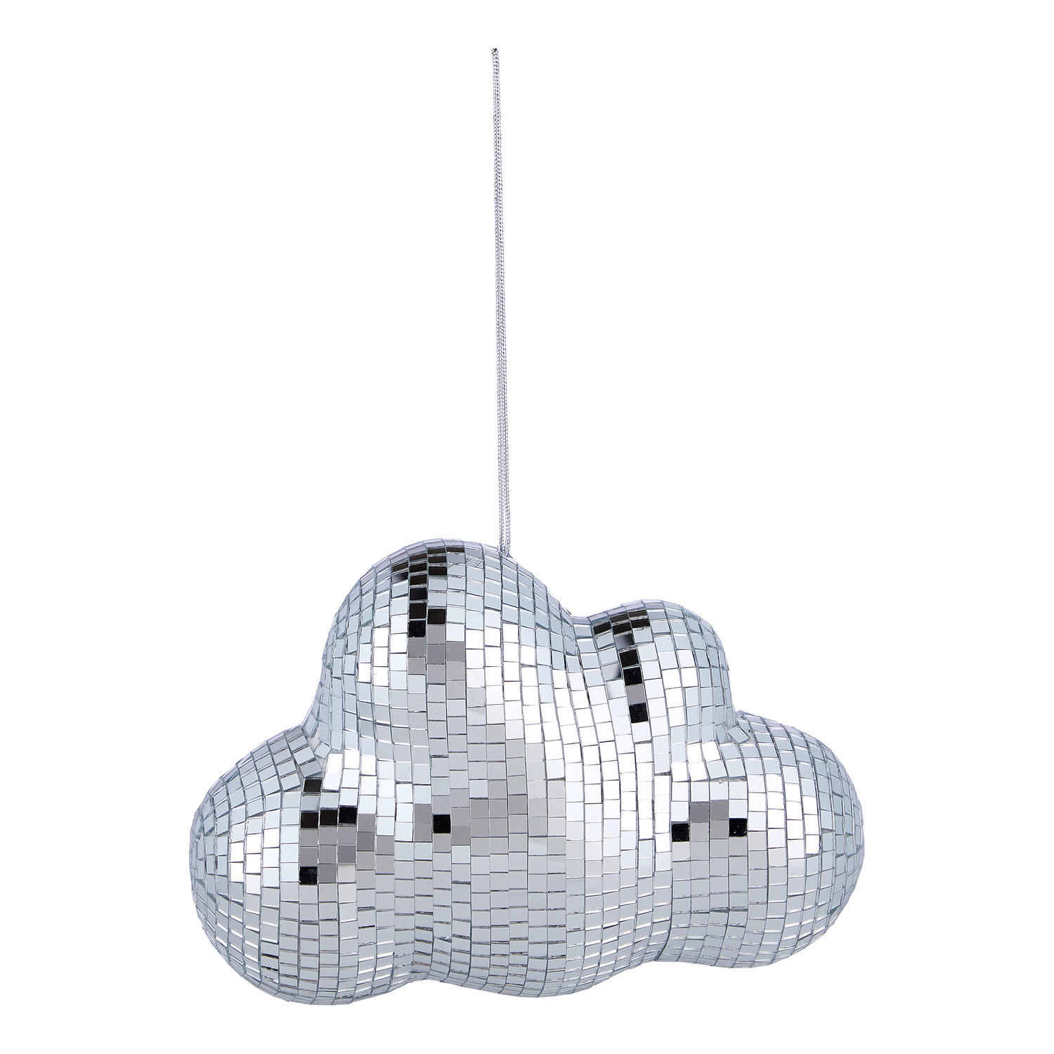 DEKO-WOLKE Disco - Silberfarben, Glas (8/13/18cm) - Butlers