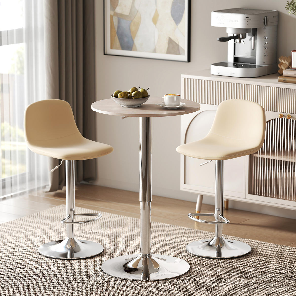 BARTISCH Naturholz 1 Stück - Beige, Metall (60/60/93cm) - GiPP