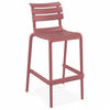 BARHOCKER Rot 53x105x55cm - Rot, Kunststoff (53/105/55cm) - AlterEgo