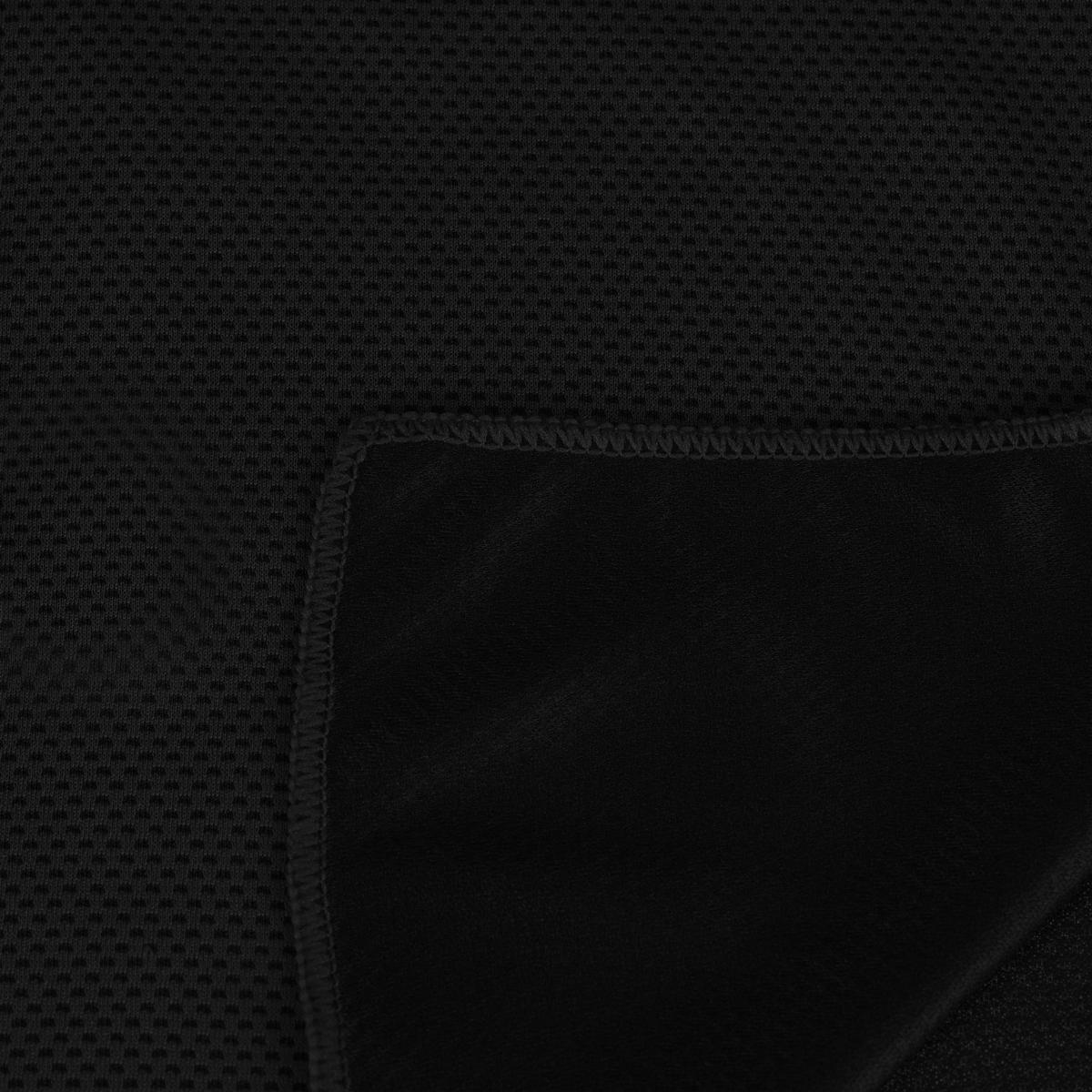 2XKÜHLHANDTUCH - Schwarz, Kunststoff/Textil (90/30cm) - Relaxdays