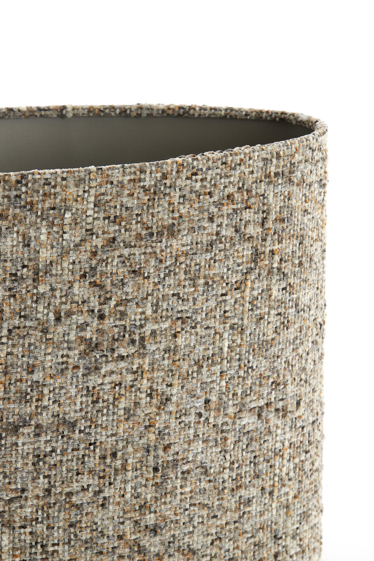 LAMPENSCHIRM Osire Grau 45/21/32 cm - Grau, Textil (45/21/32cm) - Light & Living