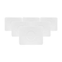 KAFFEEUNTERTASSEN Modern Grace weiß 17 x 14 cm 6er Set - Weiß, Keramik (1cm) - Villeroy & Boch