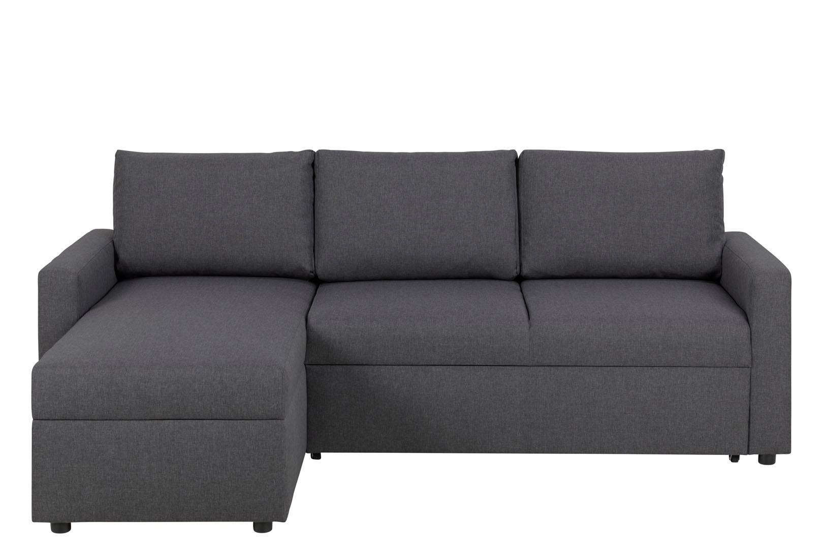 SCHLAFSOFA grau - Dunkelgrau, Holzwerkstoff (218/155cm) - ebuy24