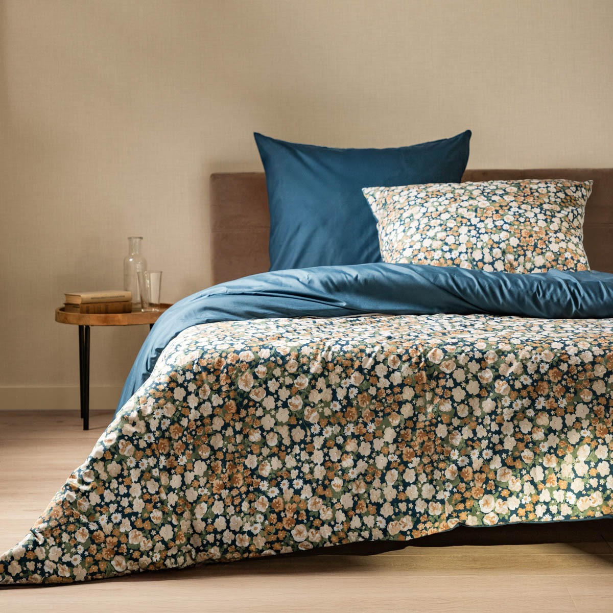 BETTWÄSCHE Allison Mikrofaser 160/200 cm - Grün, Textil (160/200cm) - Homla