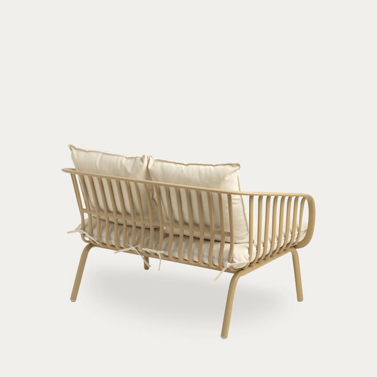 GARTENSET Madeira Beige - Beige, Metall - Kenay Home