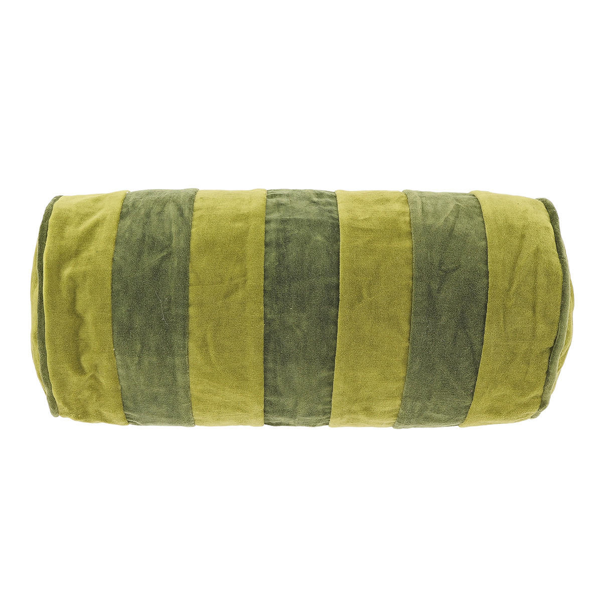 DEKOKISSEN Mika Mehrfarbig 20/45/20 cm - Olivgrün, Textil (45/20cm) - Unique Living