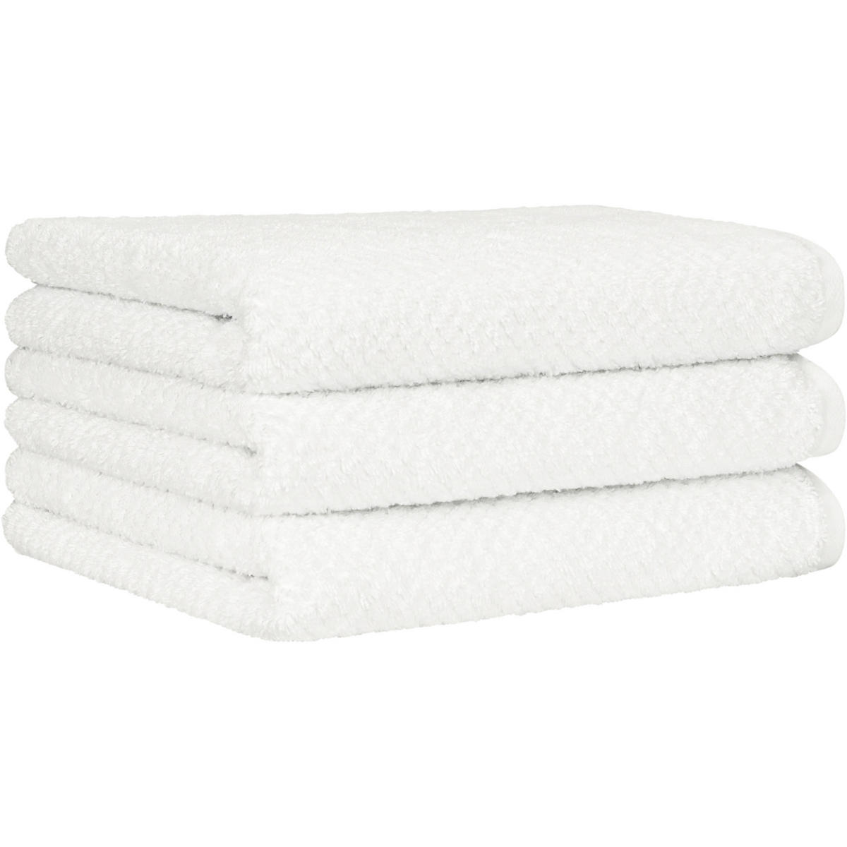 HANDTUCH PURE 6500 WEISS - 600 - Weiß, Textil (50/100cm) - Cawoe