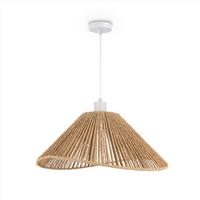 PENDELLEUCHTE Hugo - Weiß, Metall (45/45/25cm) - Paco Home