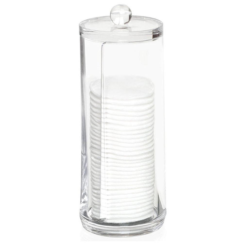 SPENDER Kosmetikpads Transparent - Klar, Kunststoff (7.5/20/7.5cm) - Orion 