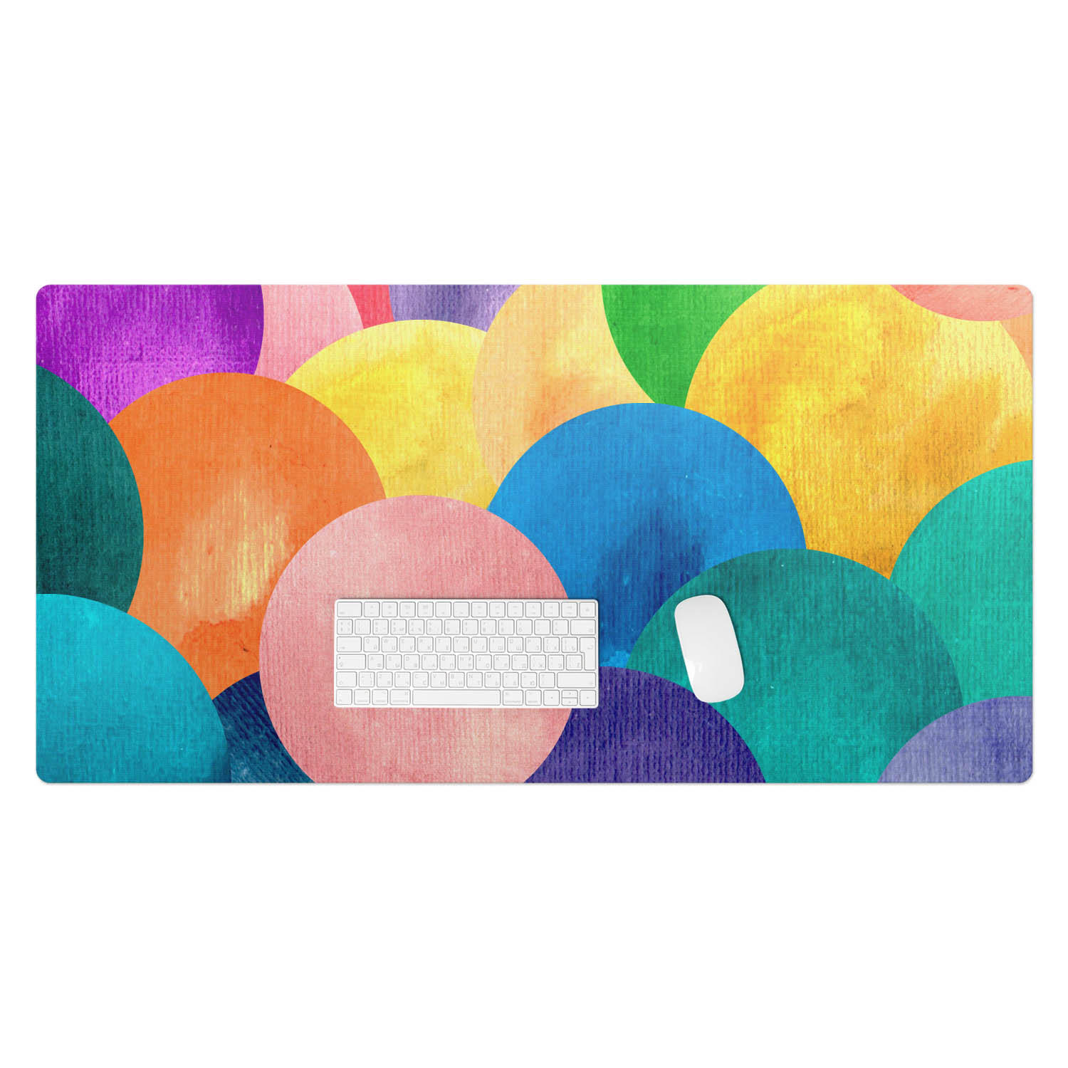 SCHREIBTISCHUNTERLAGE 120x60 cm Bunt - Multicolor, Kunststoff (120/60/1.6cm) - Wallfluent