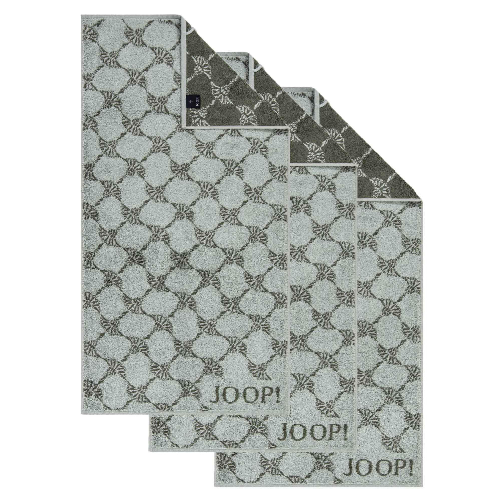 HANDTUCH Unisex Classic / Infinity Grün 3er Pack Baumwolle - Grün, Textil (200/135cm) - Joop!