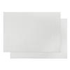 BADEMATTE, 2er-Set, 50x70 cm, 100% Baumwolle - Weiß, Textil (50/70cm) - Zollner