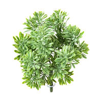 KUNSTPFLANZE Künstliches Greiskraut - Henrike 18 cm - Grün, Kunststoff (18cm) - aplanta