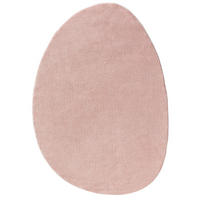 TEPPICH Nola Rosa 80x110 cm - Rosa, Textil (80/110cm) - benuta Pop