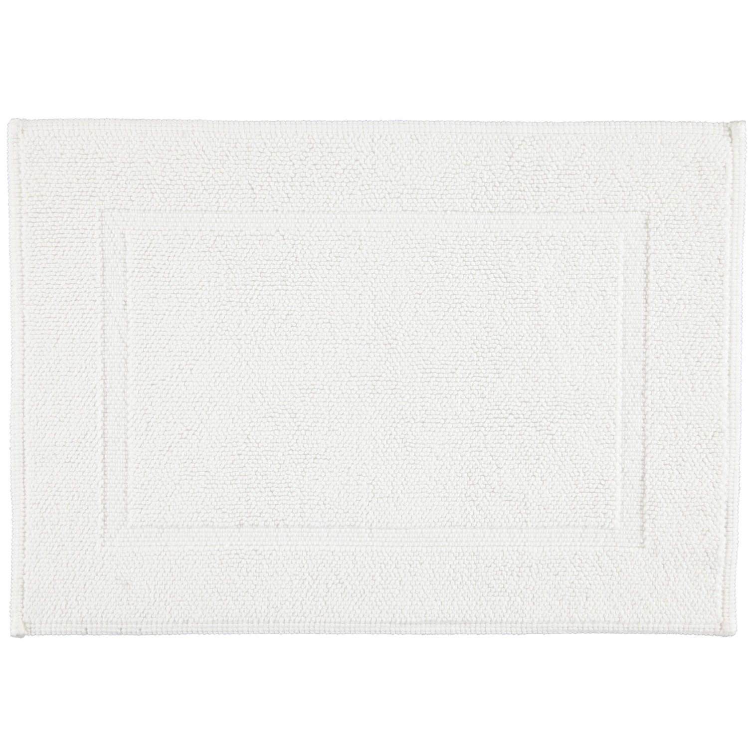 BADEMATTEN PEARL WEISS - 01 - Weiß, Textil (50/70cm) - Rhomtuft