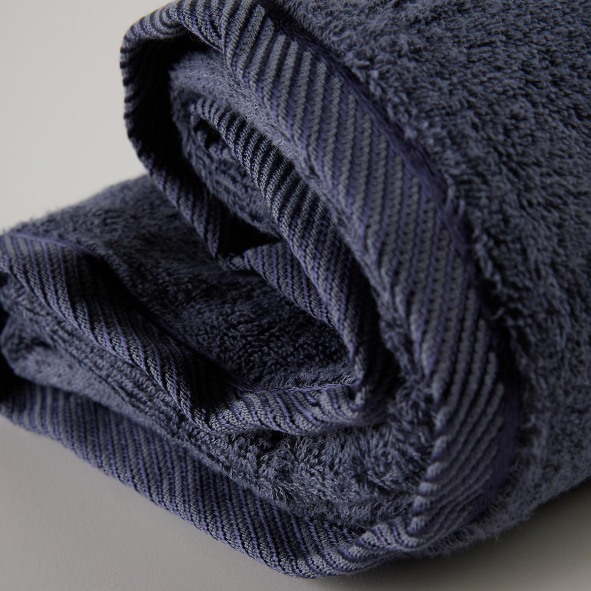 BADETUCH Bambo - Dunkelblau, Textil (100/150cm) - home&you