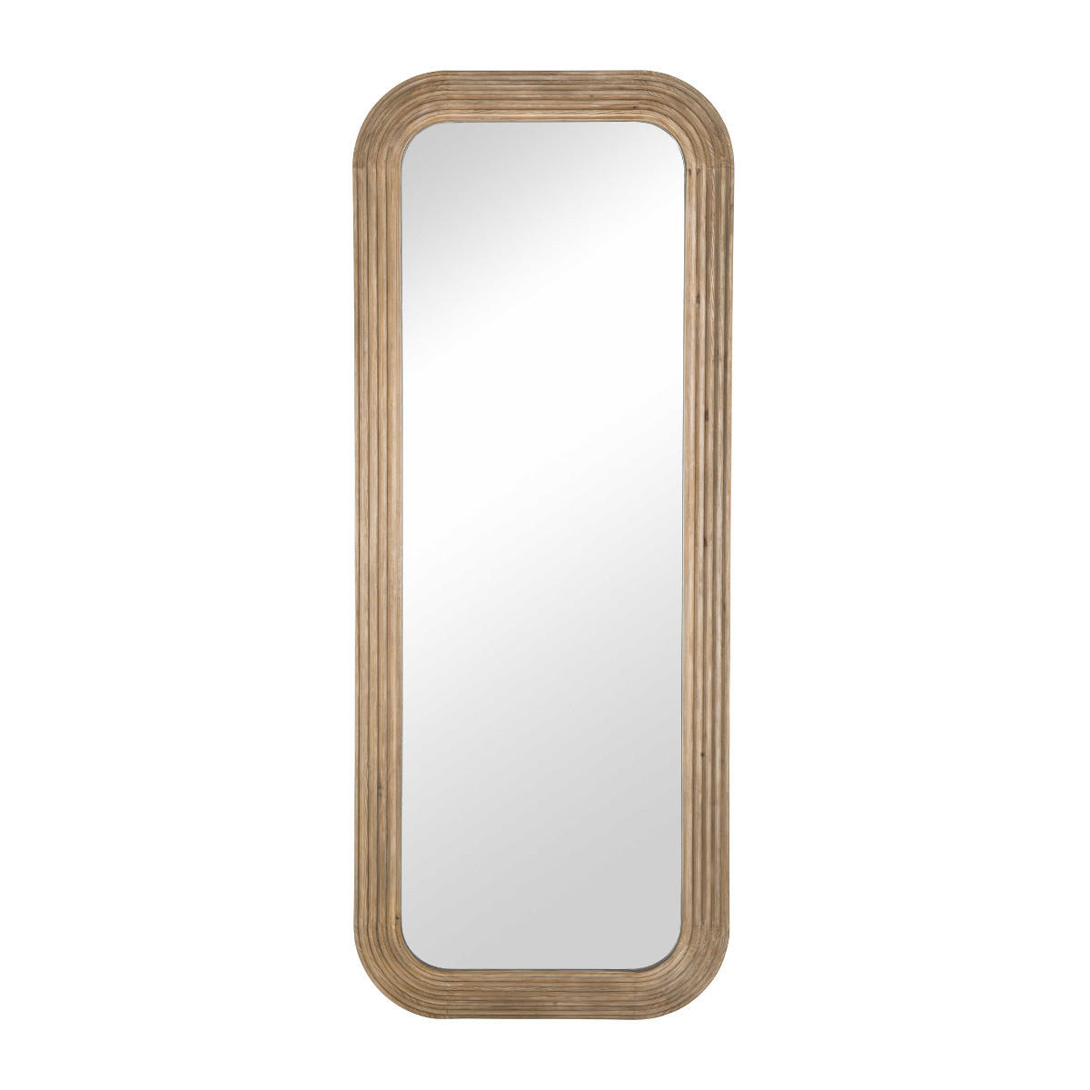 SPIEGEL EICHE 80/200/3,5 cm - Braun, Holz (3.5/200/90cm) - Signature