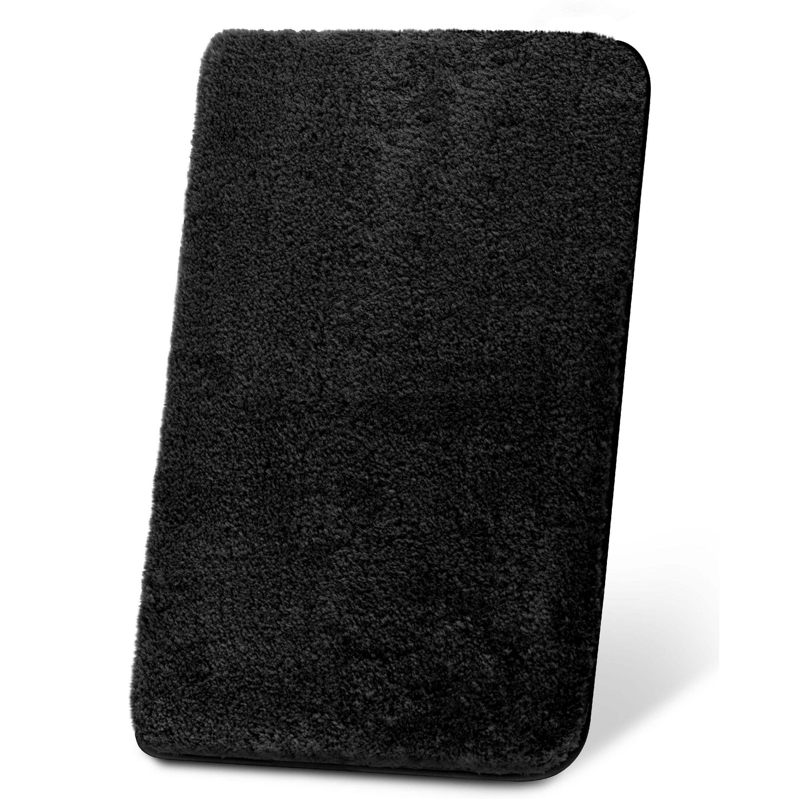 VORLEGER MATTE BeauMare FL 70/120cm Schwarz - Schwarz, Textil (70/120cm) - Beautissu 