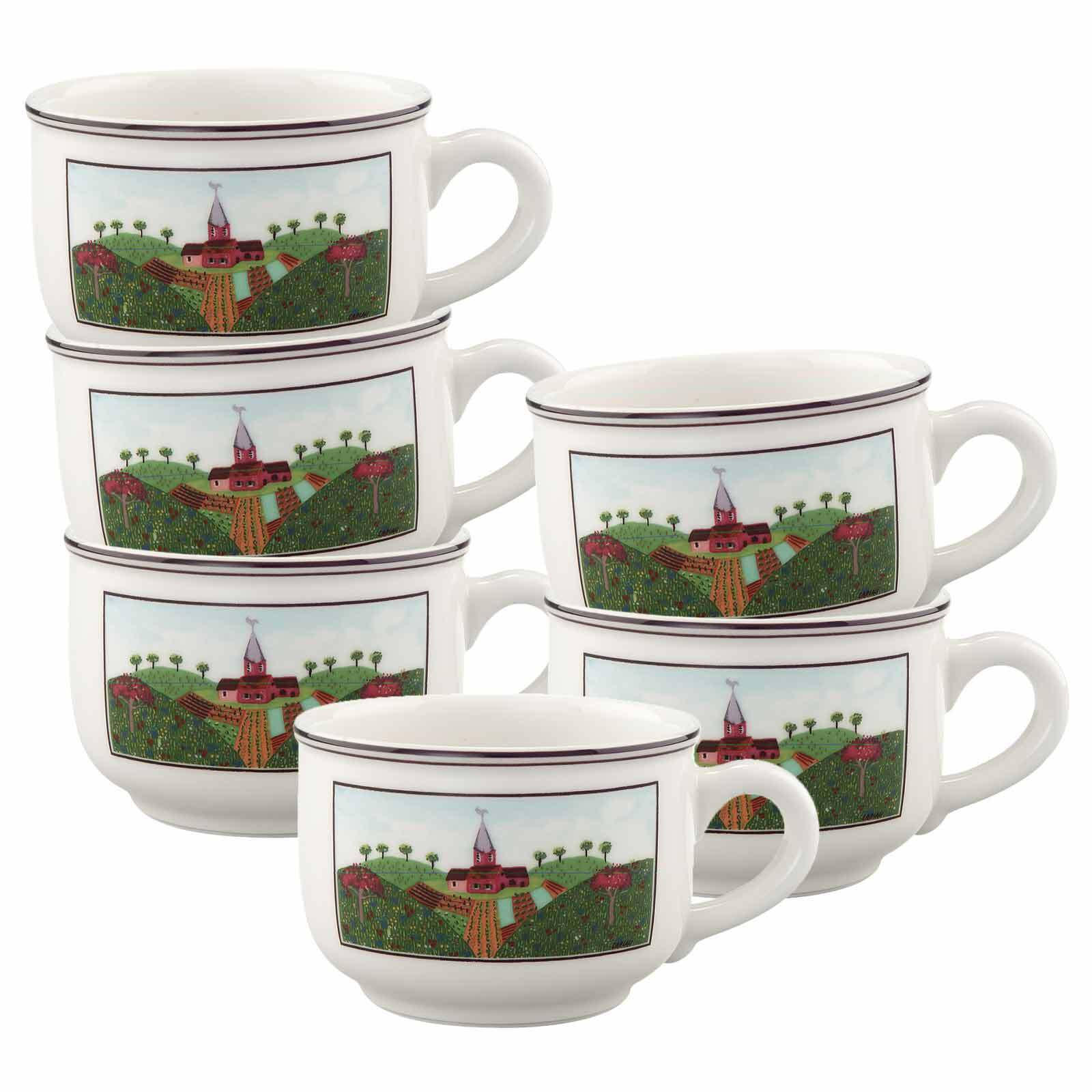 Villeroy & Boch Teetassen Mehrfarbig