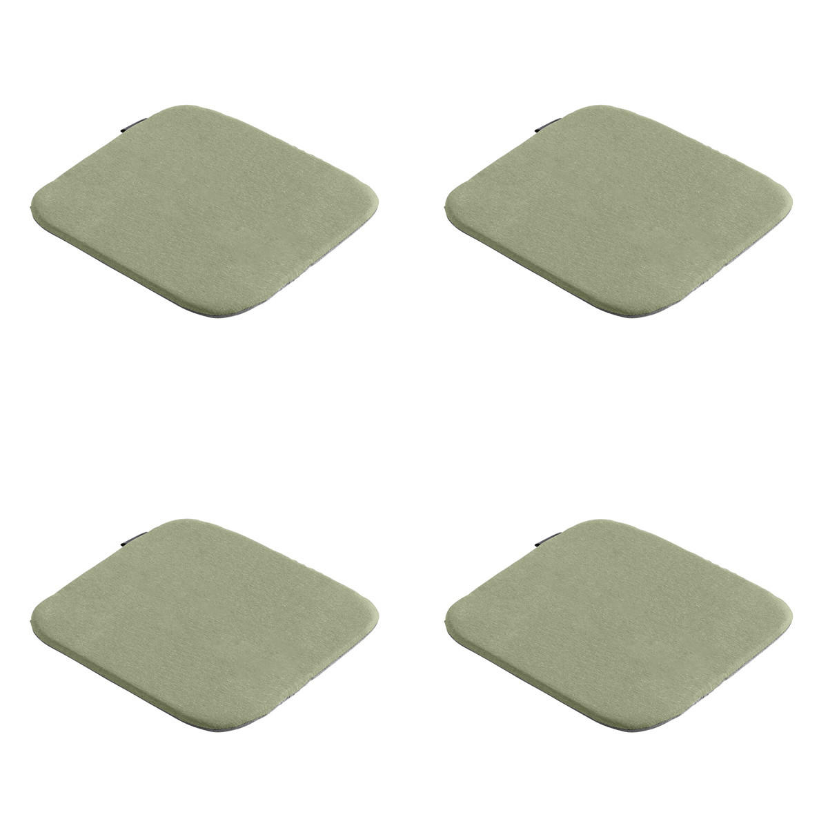 SITZKISSEN Panama 40/40 cm 4er-Set - Hellgrün, Textil (40/2/40cm) - Madison