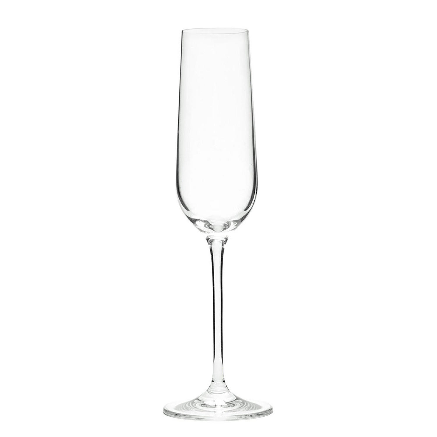 CHAMPAGNERFLÖTE (6er Set) Santè - Transparent, Glas (0.18L) - Butlers