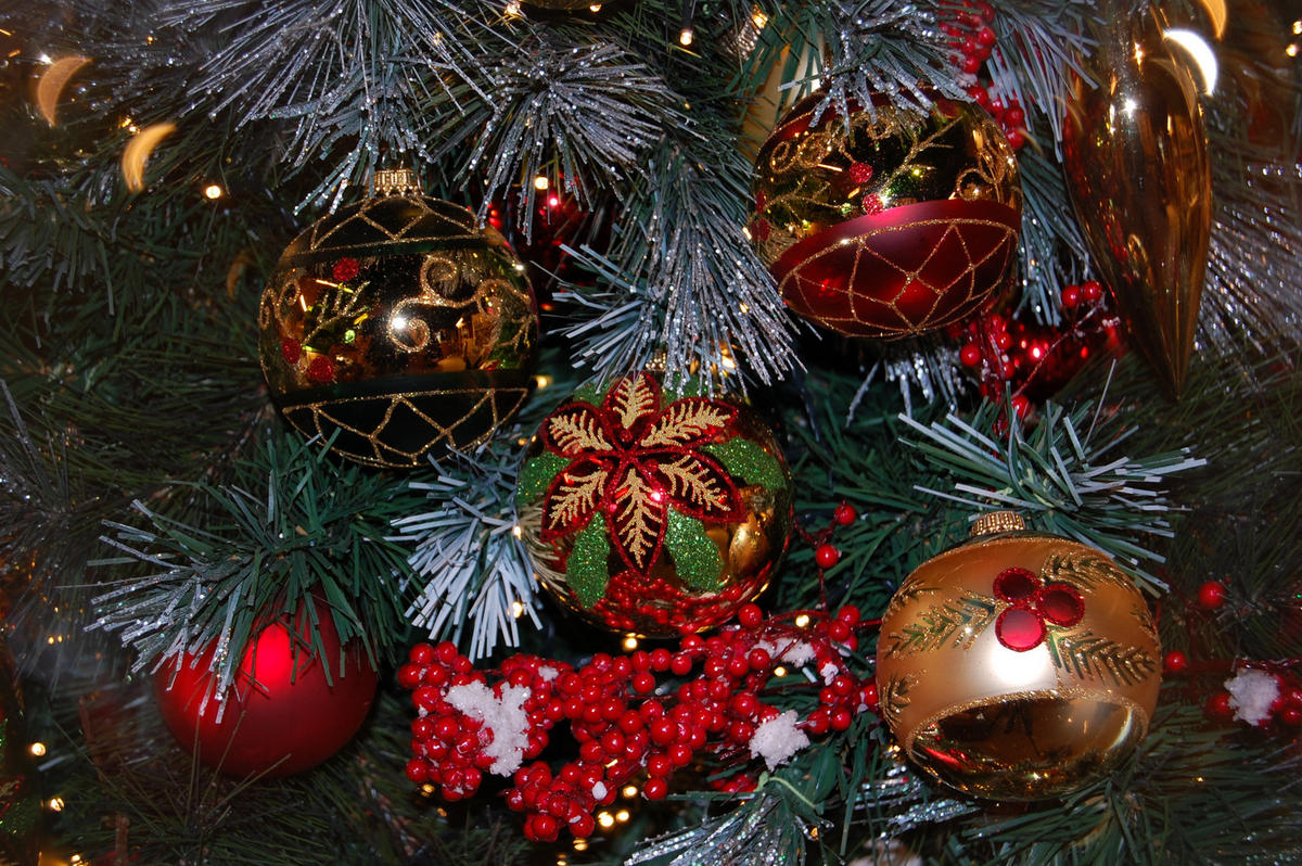 CHRISTBAUMKUGELN Set Weihnachtsstern Mehrfarbig 8cm (Glas / 9 Stk.) - Multicolor, Glas (8/8/8cm) - Krebs Glas Lauscha